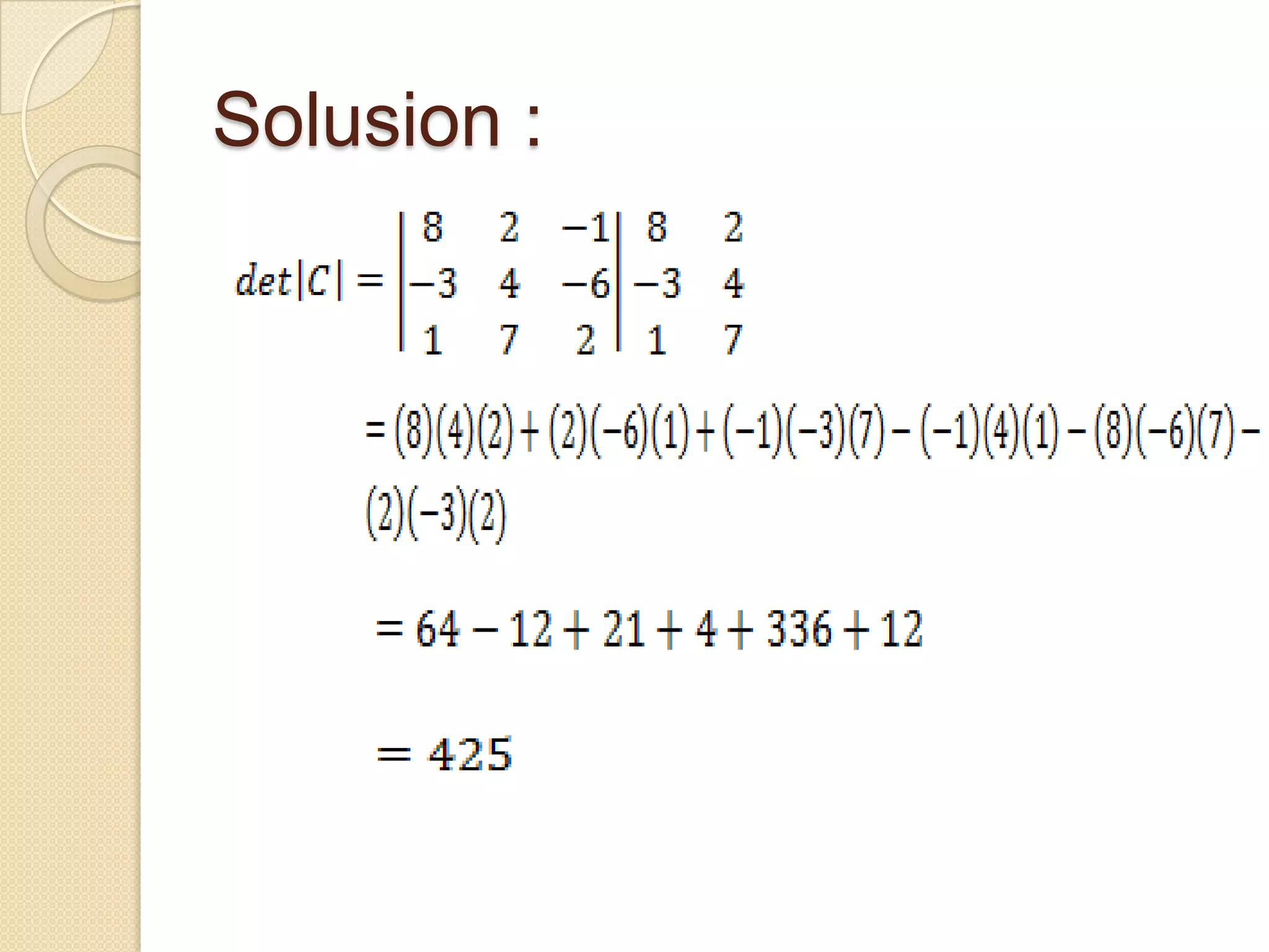 Solusion :
 