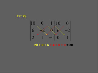 Ex: 2) 20 + 0 + 6  + 4 + 0 + 0  = 30 