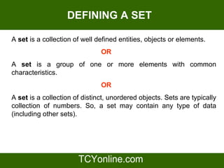 Set Theory | PPT