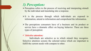 Determinants of consumer buying decisions. | PPTX