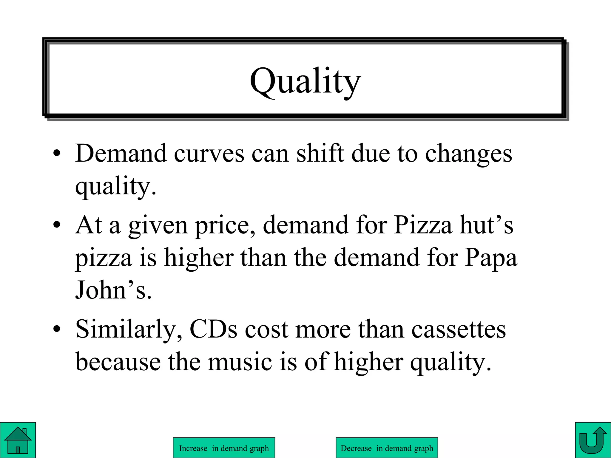 Determinants of demand | PPT | Commodities | Economy