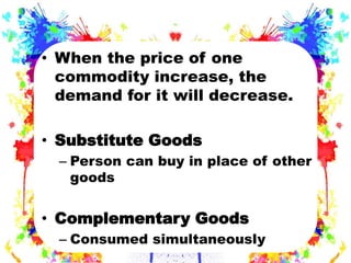 determinants of demand | ppt Images High Quality Grahic Determinants of demand | PPTX
