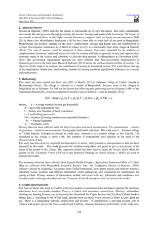 Determinants of rural poverty | PDF