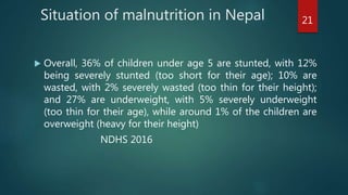 Determinants of under five children morbidity and mortality | PPTX