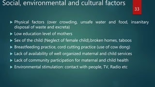 Determinants of under five children morbidity and mortality | PPTX