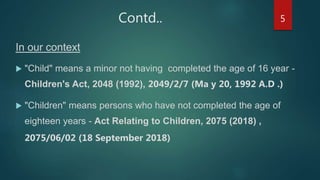 Determinants of under five children morbidity and mortality | PPTX