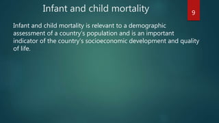 Determinants of under five children morbidity and mortality | PPTX