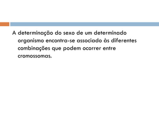 DeterminaçãO Do Sexo