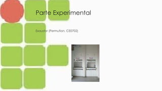 Parte Experimental
Exaustor (Permution, CE0702)
 