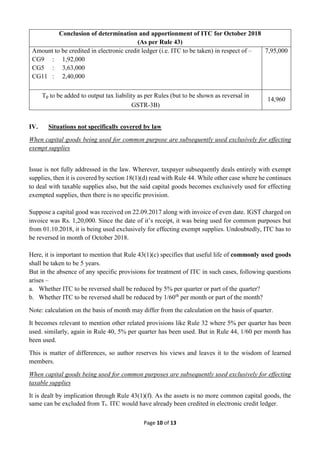 Determination&apportionment input-tax-credit-respect-of-capital-goods | PDF