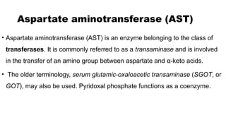 Comprehensive Guide to Aspartate Aminotransferase (AST) Determination ...