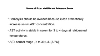 Comprehensive Guide to Aspartate Aminotransferase (AST) Determination ...