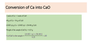 Determination of Ca as CaO.pdfaffffffffffa | PDF