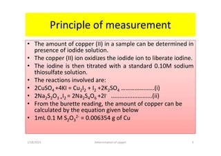 Determination of copper.pdfafffffffffffaf | PDF