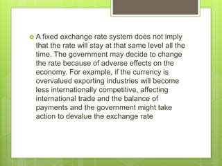 Determination of foreign exchange rate | PPTX