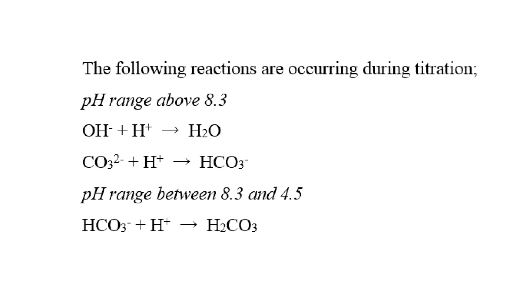 Determination Of Hardness And Alkalinity Of Waste Water Photo Inspiration
