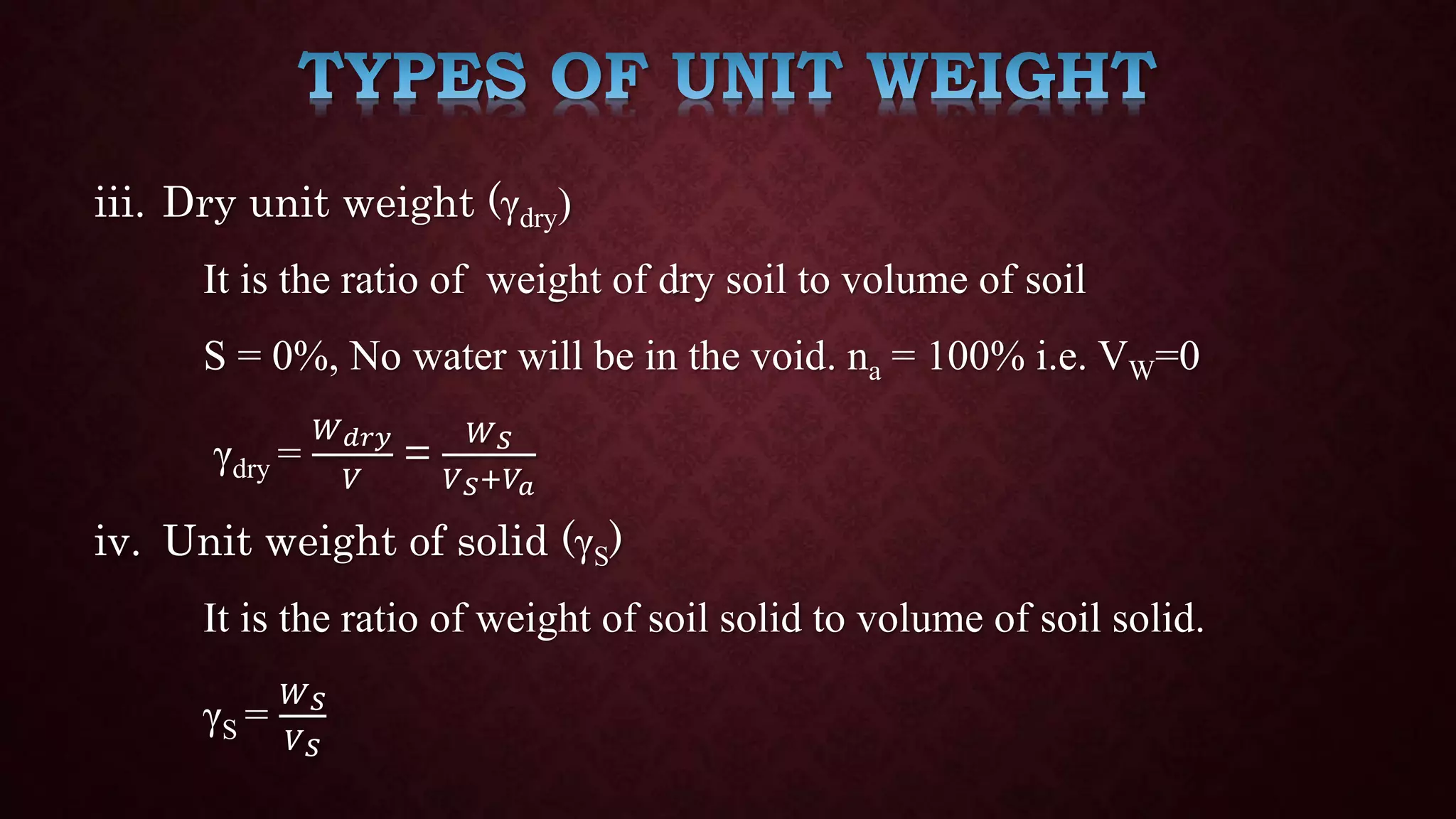 Determination of in situ density of soil | PPTX