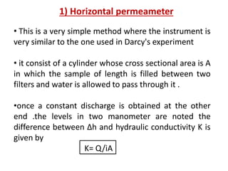 DETERMINATION OF PERMIABILITY IN LAB AND FIELD.pdf