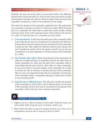 price determination and simple applications | pptx... Determination of price and quantity | PDF