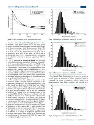 Determination Of The Crystal Growth Rate Of Paracetamol As A Function ...