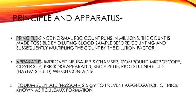 Determination of total erythrocyte (rbc) count.pdf | Free Download