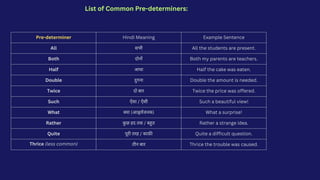 Complete Guide to Determiners | अंग्रेज़ी व्याकरण में निर्धारक की पूरी ...
