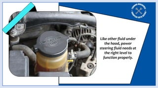 Determine the Signs of Power Steering Fluid Leak in Audi A4 by