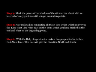 Stick Direction Determining Directions using a stick ppt.pptx