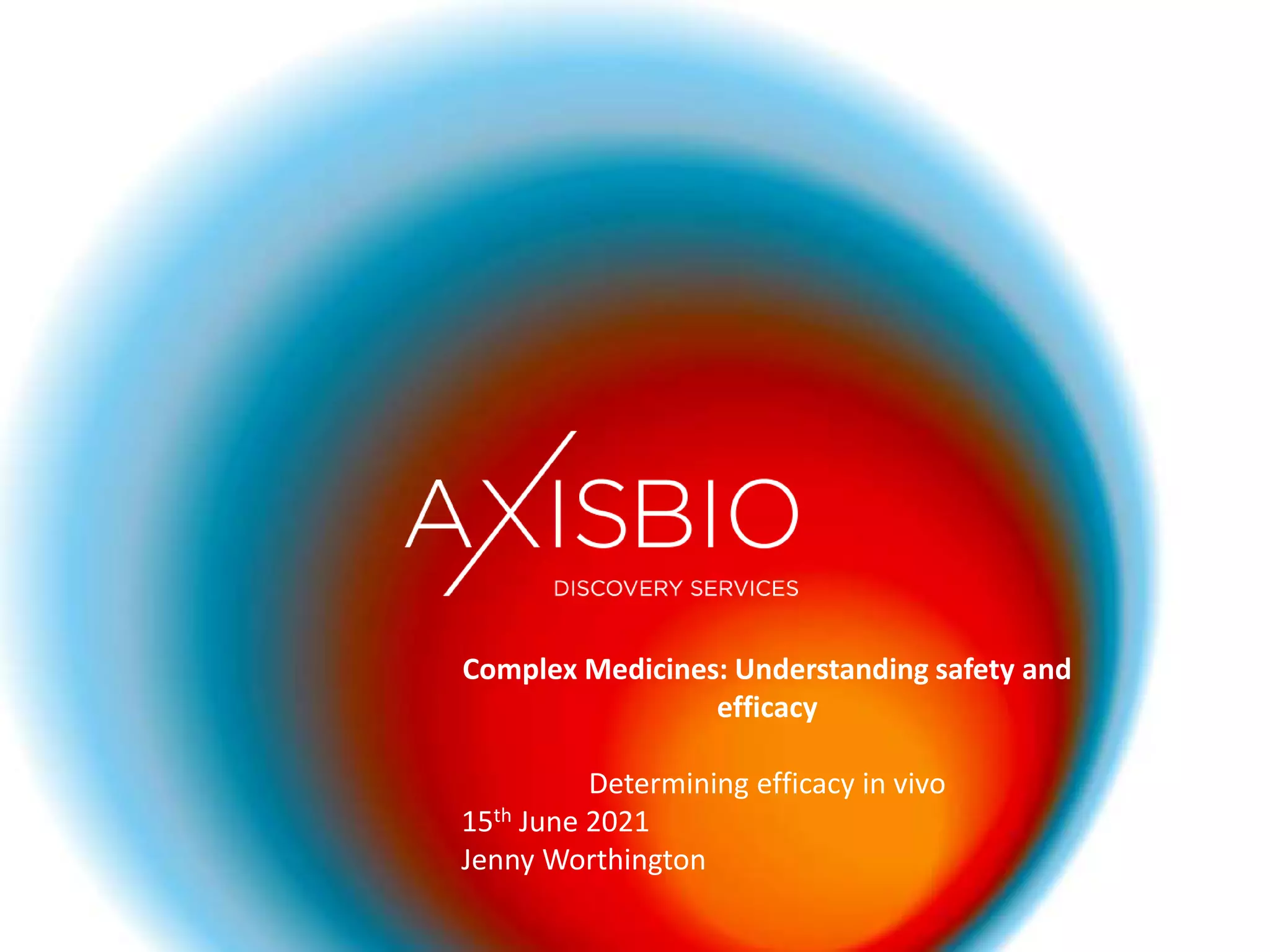 MDC Connects Series 2021 A Guide to Complex Medicines Determining
