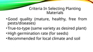 Determining Planting Materials According To Kinds And Varieties.pptx