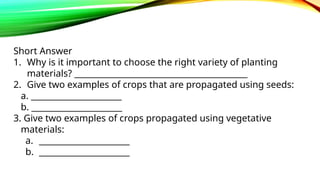 Determining Planting Materials According To Kinds And Varieties.pptx