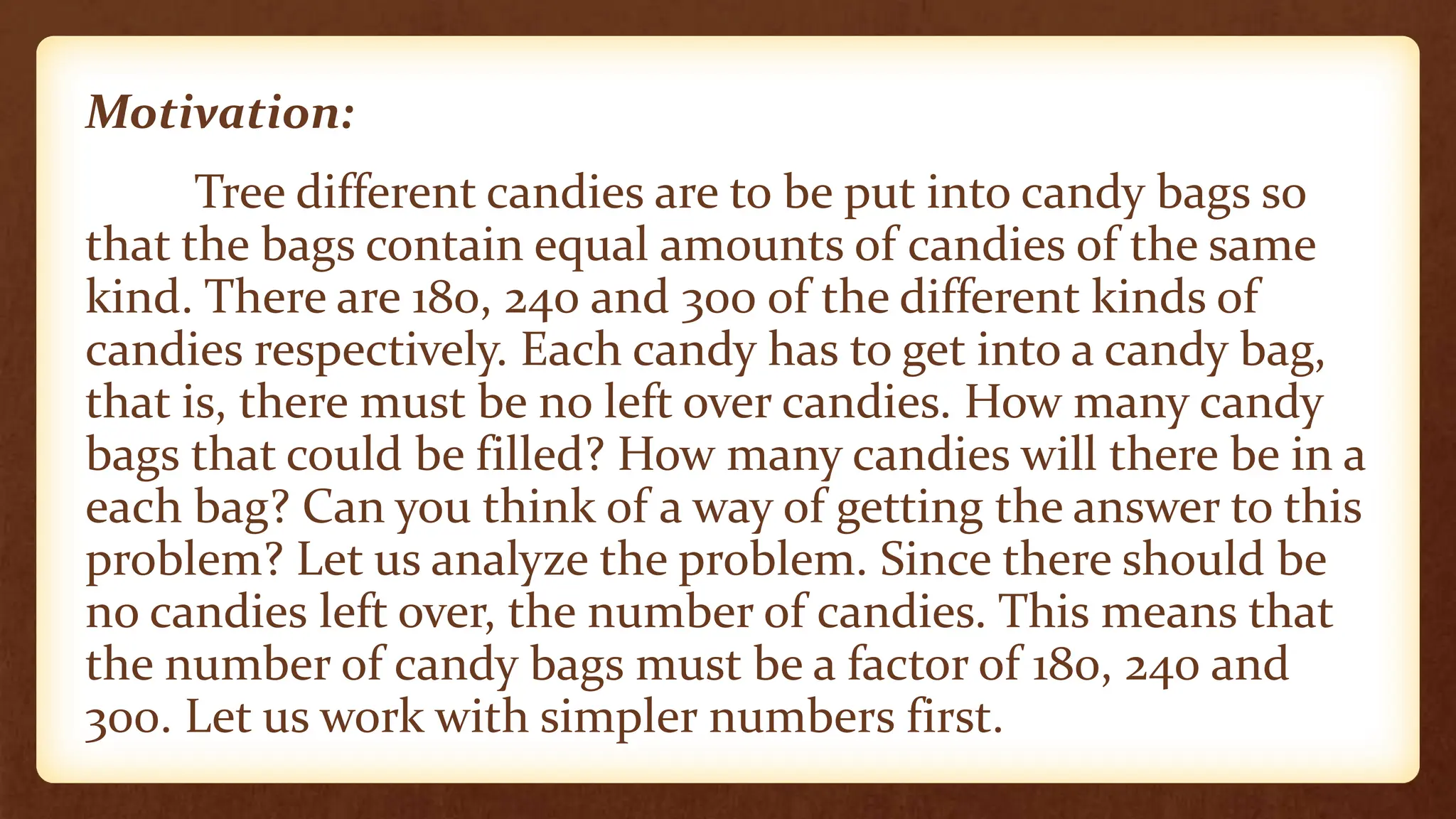 Determining the GCF of 2 or More Numbers.pptx
