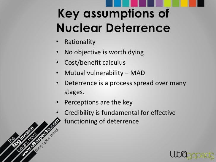 Deterrence in Nuclear Age