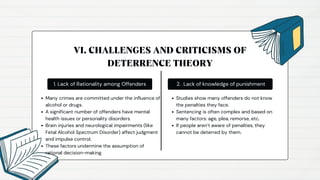 Complex Deterrence Deterrence Theory for Social Work and Social Deviation | PDF