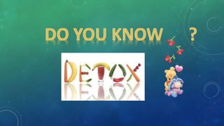 Drinking Detox