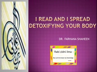 DR. FARHANA SHAHEEN 
 