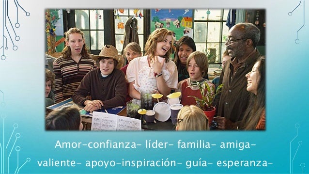 Detras de la pizarra principales aspectos y pelicula