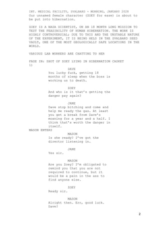 Detritus script v2 (shooting script) | PDF