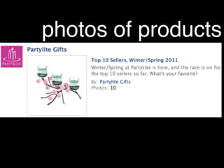 photos of products
 