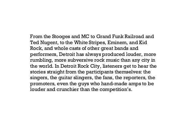 Detroit Rock City PDF Free Download Detroit Rock City PDF Free Download