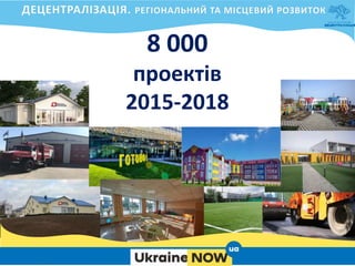 8 000
проектів
2015-2018
 