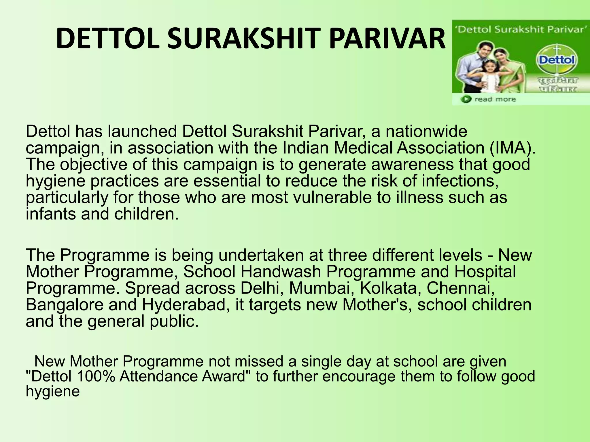 Dettol -brand management