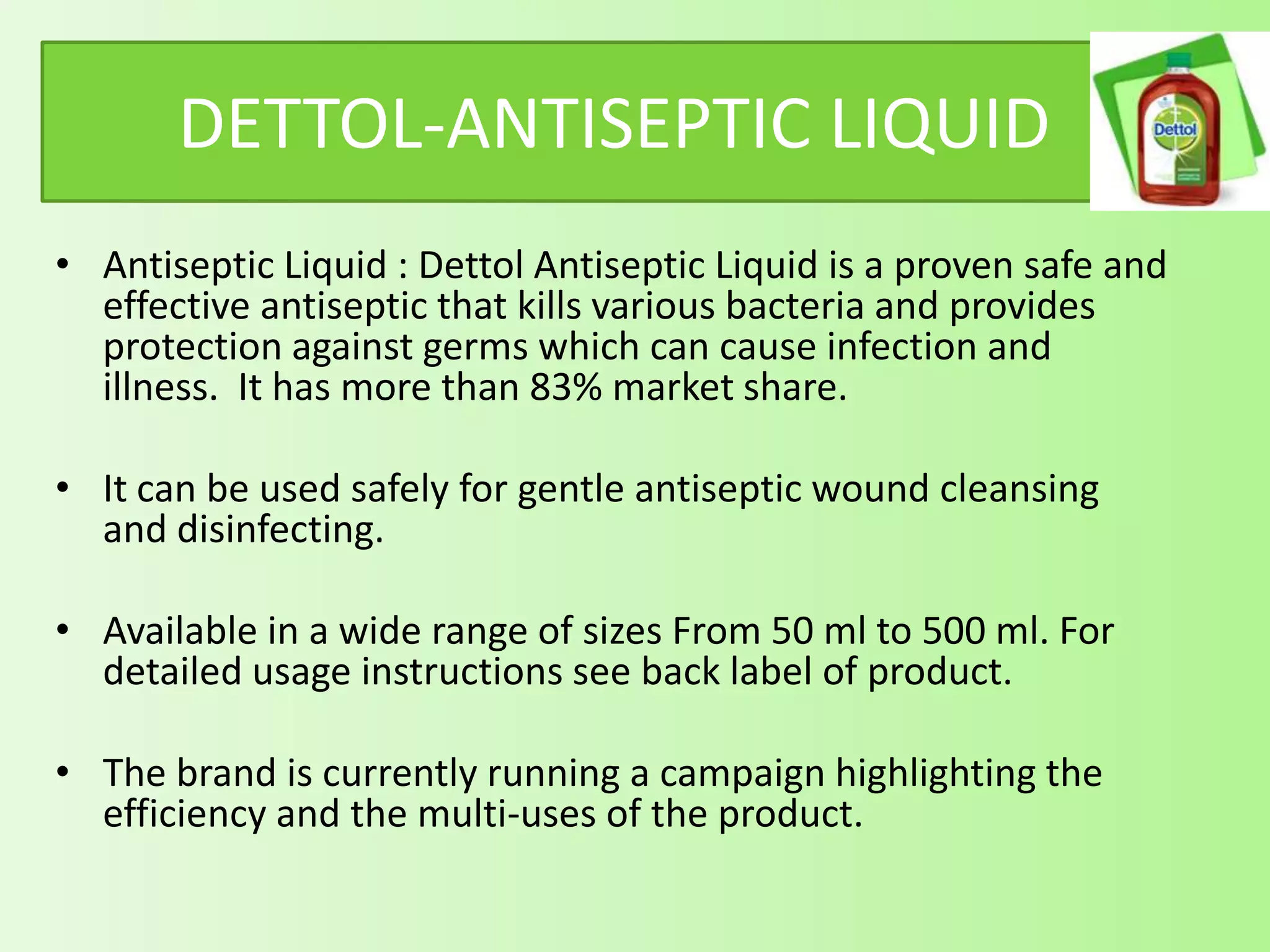 Dettol -brand management