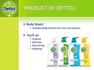  Body Wash:
• Includes Body Washes for men and women.
 Such as:
• Original
• Skincare
• Nourishing
• Soothing
 