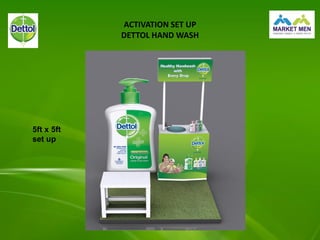 ACTIVATION SET UP
DETTOL HAND WASH
5ft x 5ft
set up
 