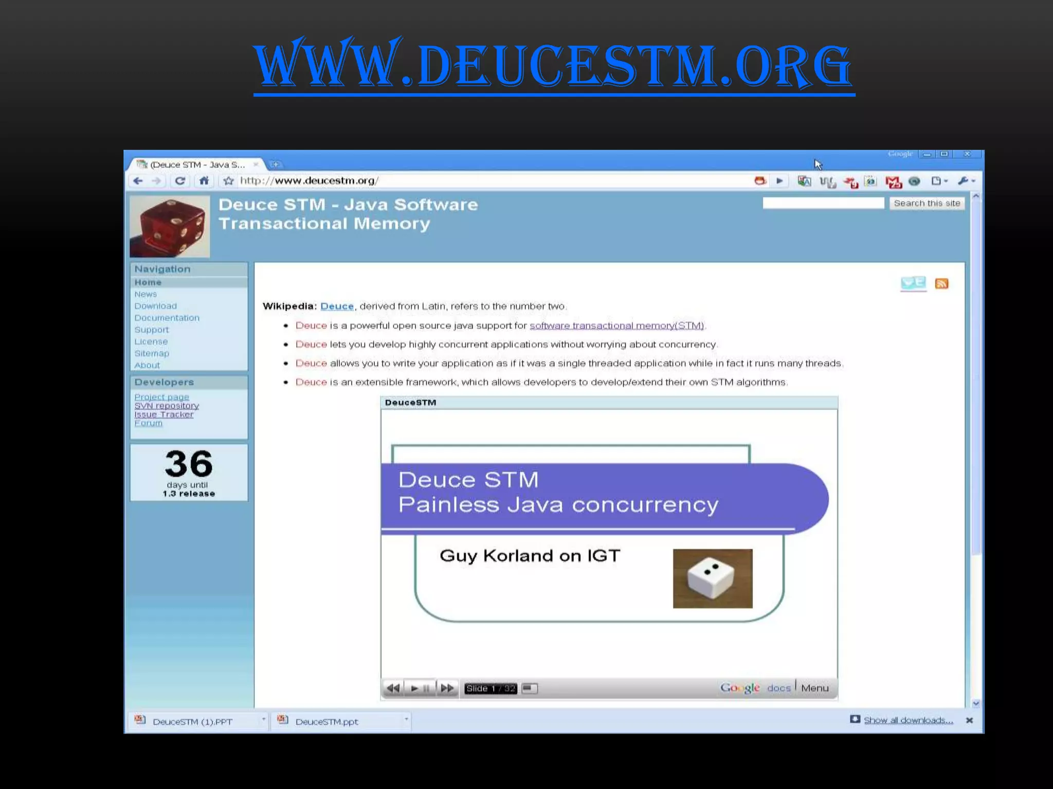 WWW.DEUCESTM.ORG

 