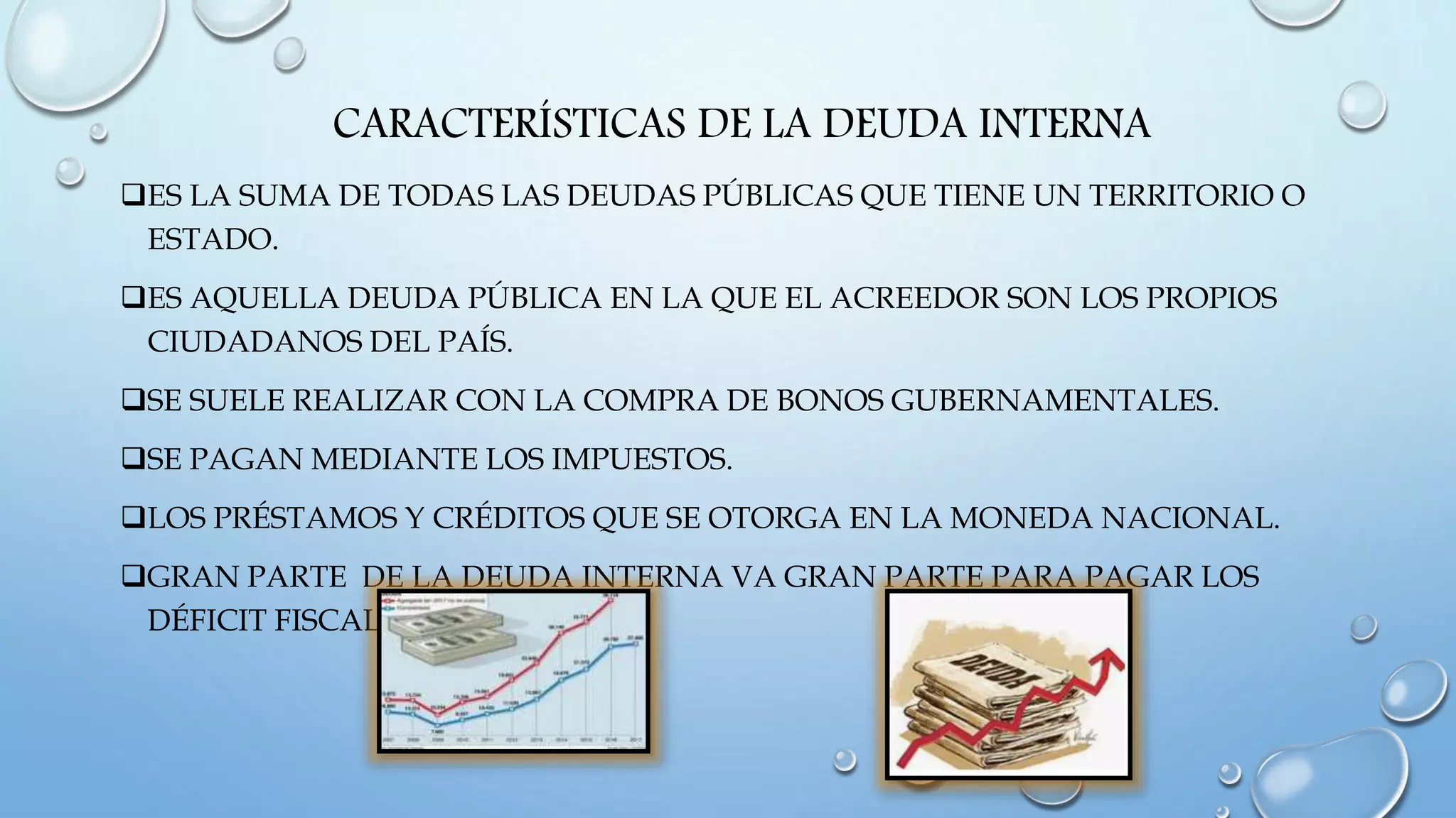 Deuda interna y externa del Ecuador | PPTX