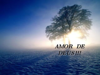 AMOR  DE DEUS !!! 