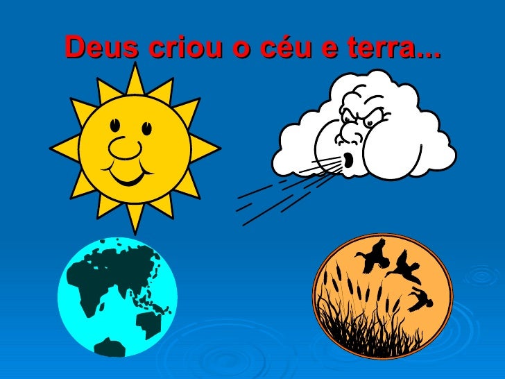 Eu Sei Que Deus Criou O Mundo Esses Dias