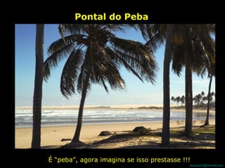 Pontal do Peba É “peba”, agora imagina se isso prestasse !!!  